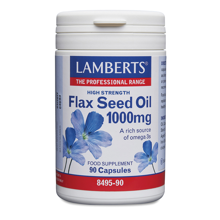 Lamberts Flax Seed Oil 1000mg 90 caps